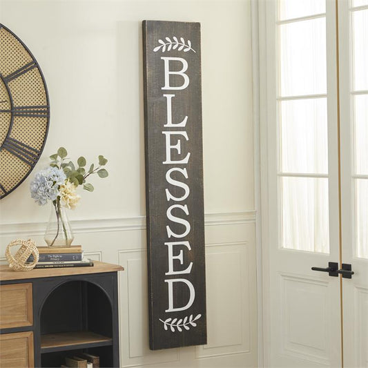 BROWN WOOD FARMHOUSE WORDS AND TEXT WALL DECOR