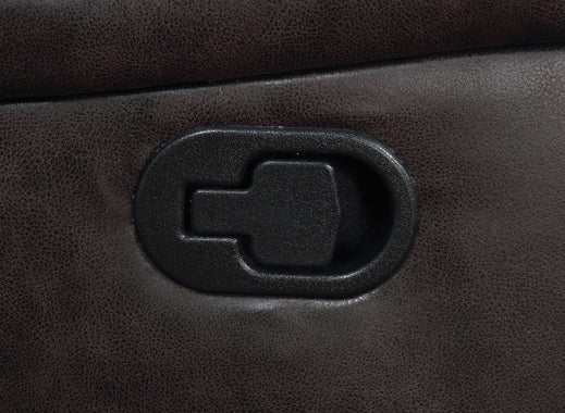 Greer Upholstered Tufted Back Motion Love seat