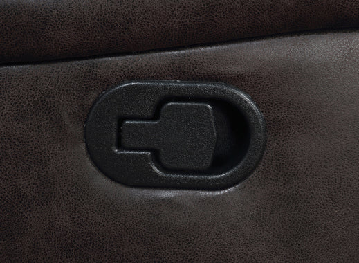 Greer Upholstered Tufted Back Glider Recliner