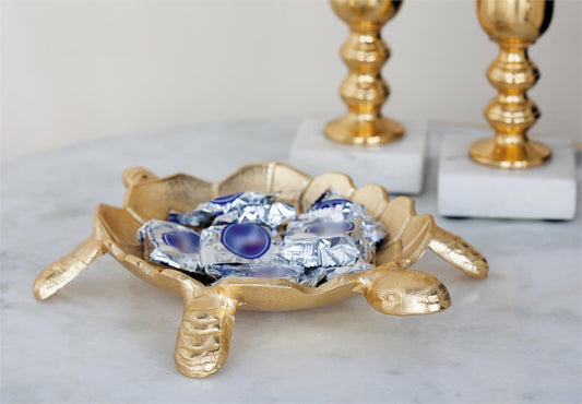 GOLD ALUMINUM COASTAL TRAY