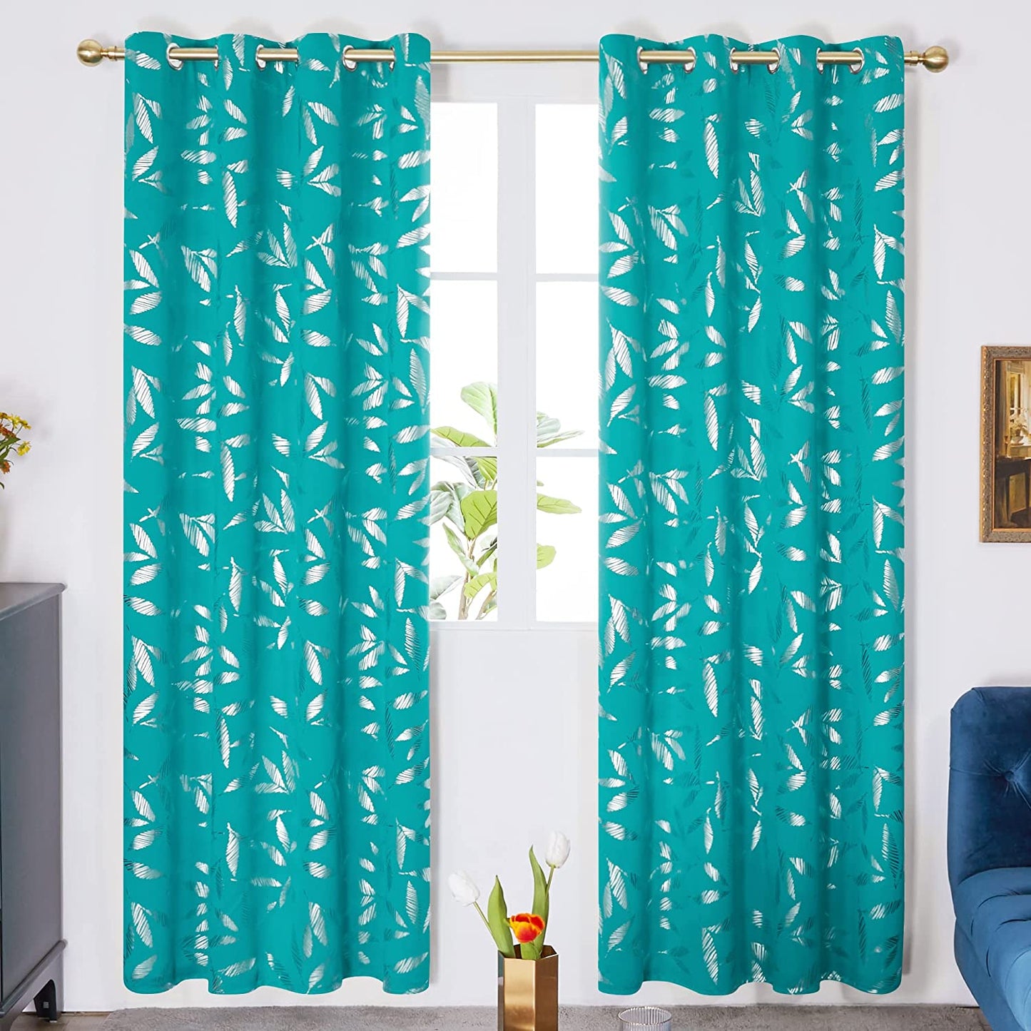 HAIM ENERGY EFFICIENT SILVER FOIL BLACKOUT GROMMRT PANEL