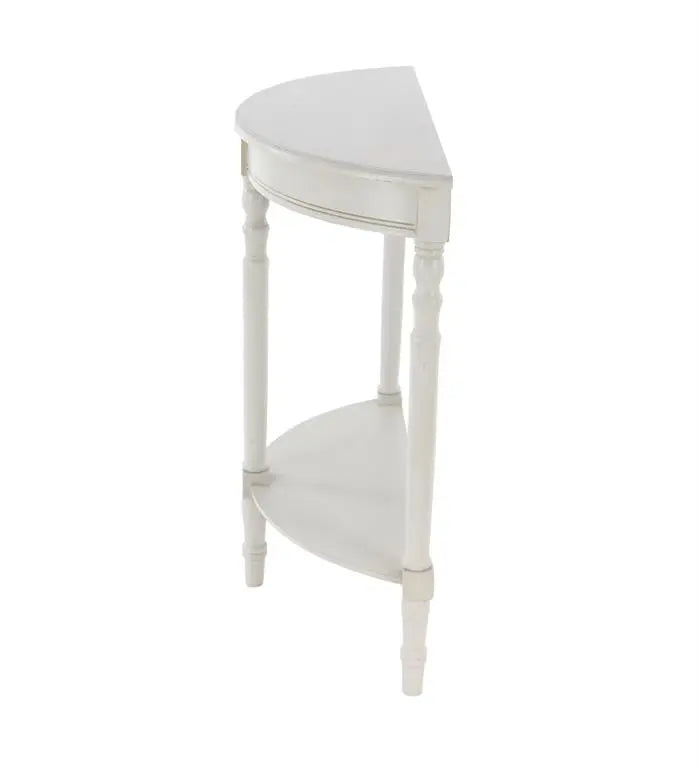 Gray Wood Traditional Console Table