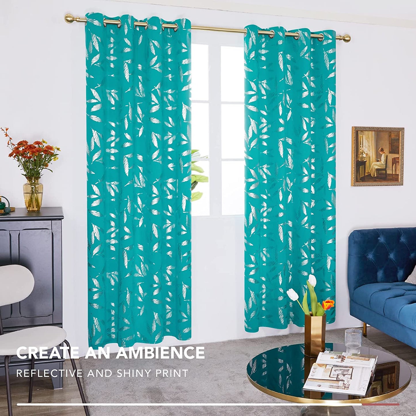 HAIM ENERGY EFFICIENT SILVER FOIL BLACKOUT GROMMRT PANEL