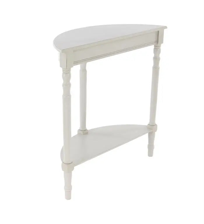 Gray Wood Traditional Console Table