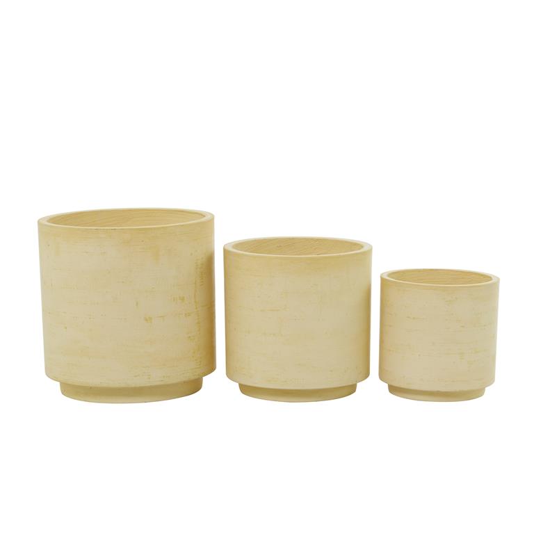 YELLOW MAGNESIUM OXIDE INDOOR OUTDOOR PLANTER