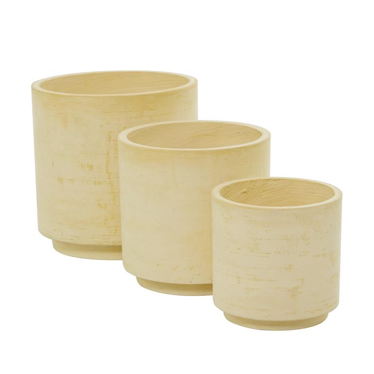 YELLOW MAGNESIUM OXIDE INDOOR OUTDOOR PLANTER