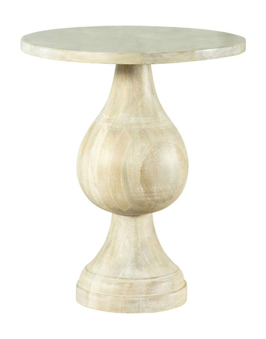 Round Pedestal Accent Table
