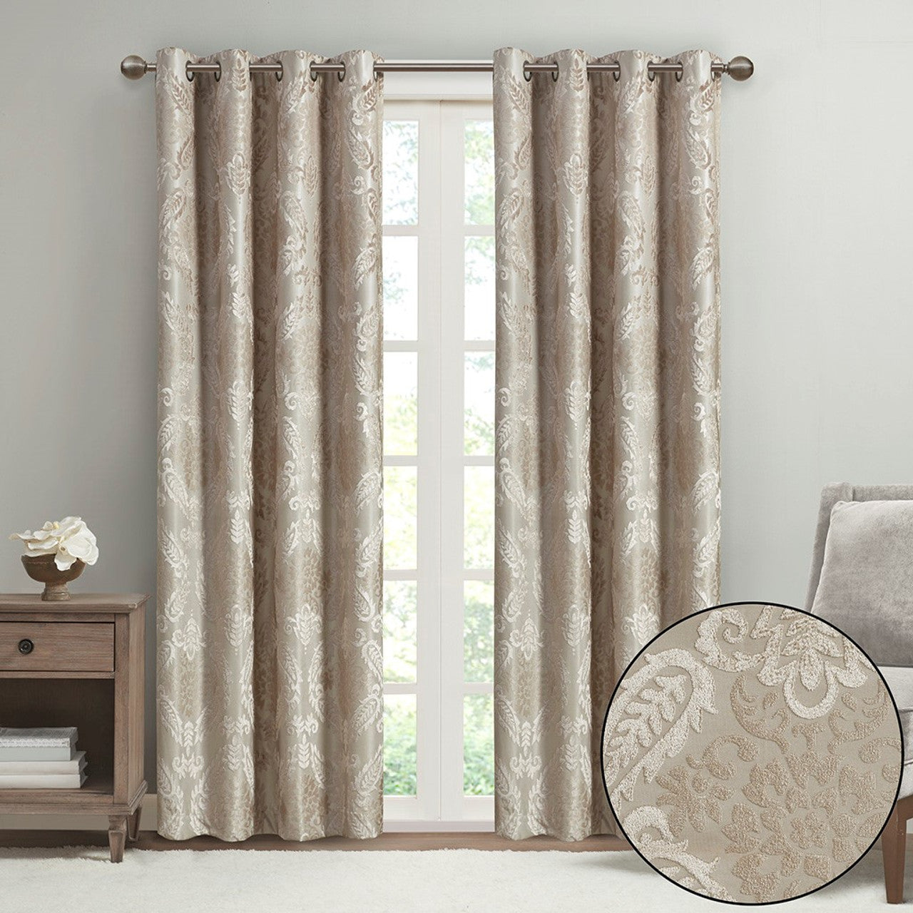 AMELIS KNITTED JACQUARD PANEL