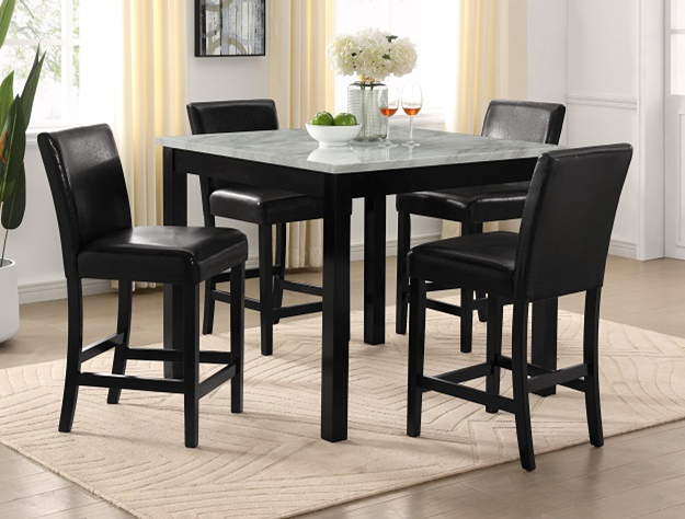 LENNON 5-PC COUNTER DHEIGHT DINING SET