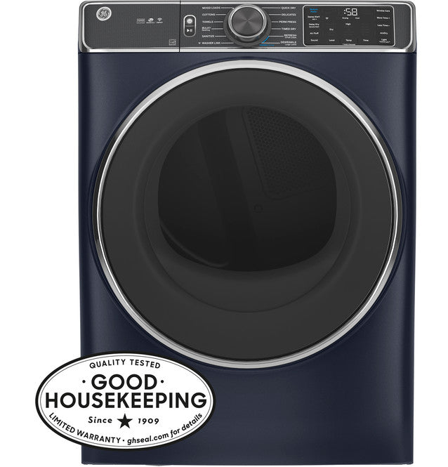 GE® 7.8 cu. ft. Capacity Smart Front Load Electric Dryer with Steam and Sanitize Cycle