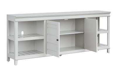REAGAN- light grey Entertainment Center