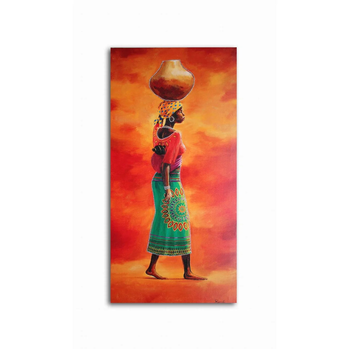 HAND PAINTED WALL ART