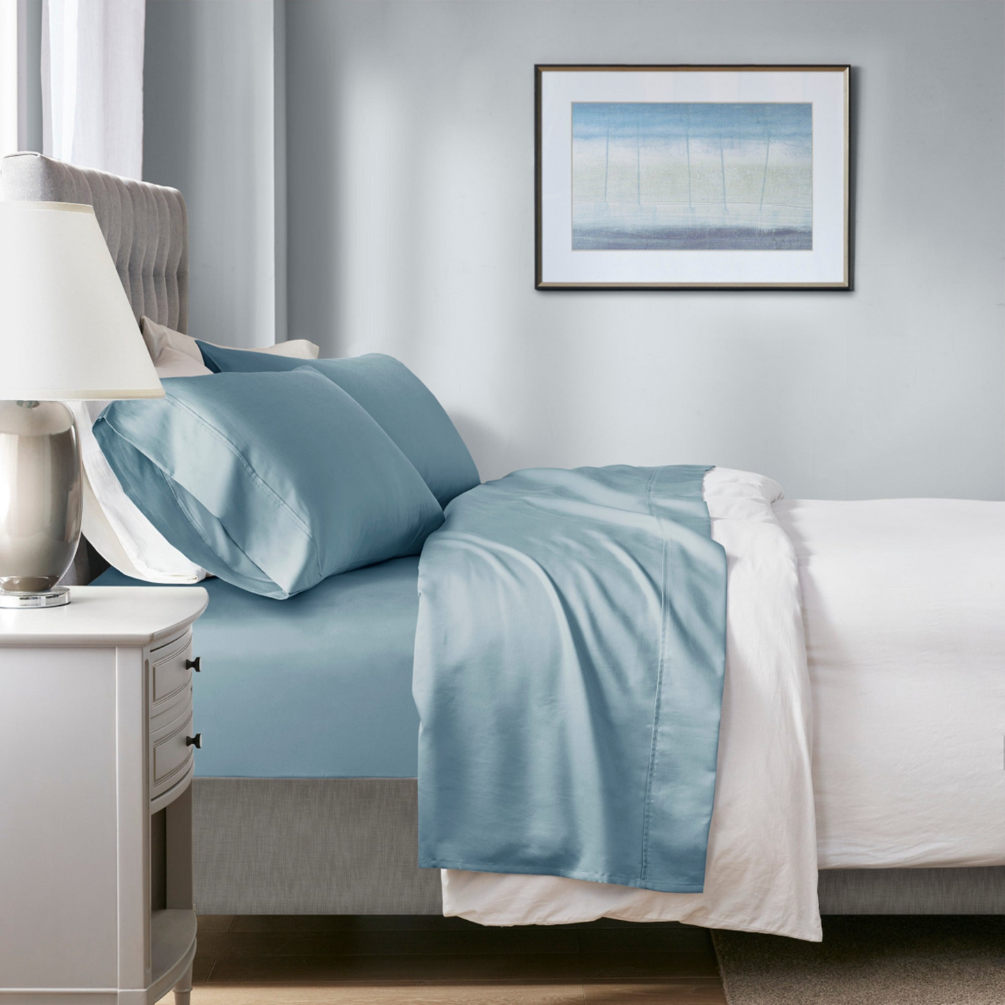 TEMPERATURE REGULATING SHEET SETS