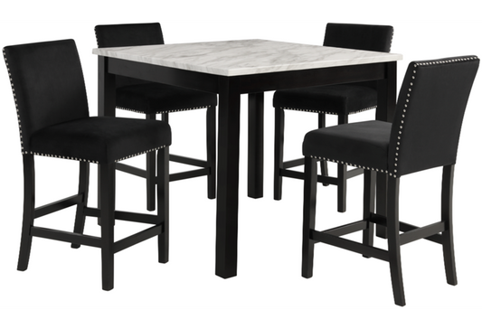 LENNON 5-PC COUNTER DHEIGHT DINING SET
