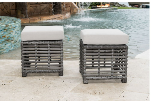 Graphite Lounge chair with Cushions