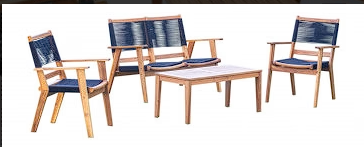 Panama Jack Laguna 4 PC Seating Set