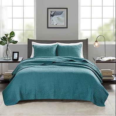 Madison Park Keaton Reversible Coverlet Set