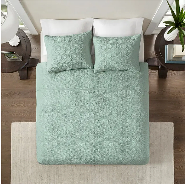 Madison Park Seafoam Quebec Reversible