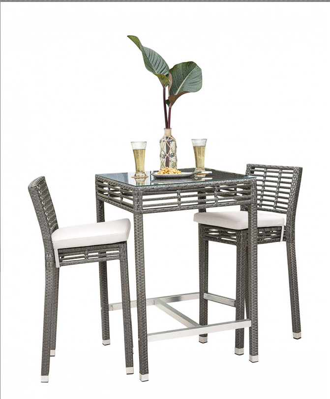 Graphite 3 PC Pub Set PJO-1601-GRY-3PP