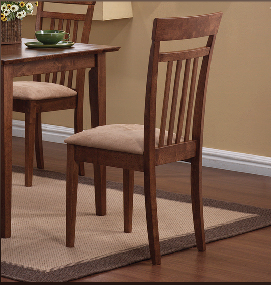 Robles 5-Piece Dining Set Chestnut And Tan