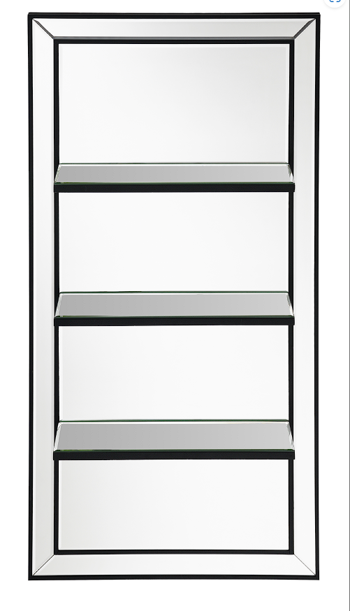 Oriel 3-Shelf Rectangle Wall Mirror