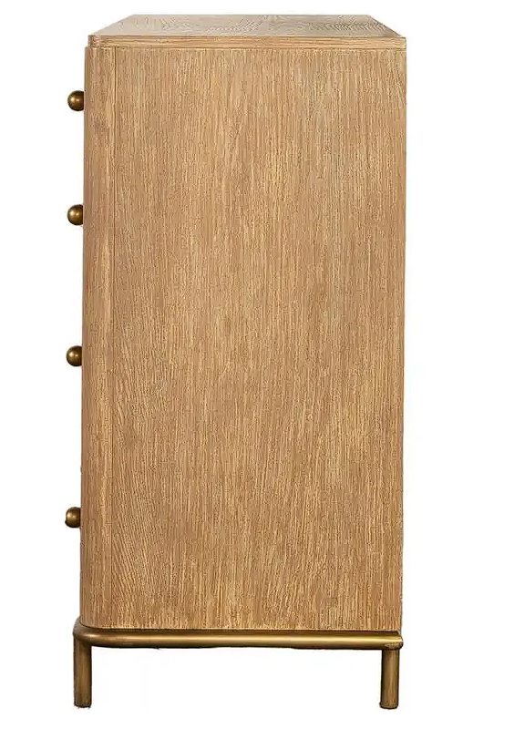 Arini 8-Drawer Dresser Sand Wash & Mirror