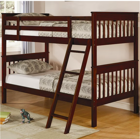 twin bunk bed