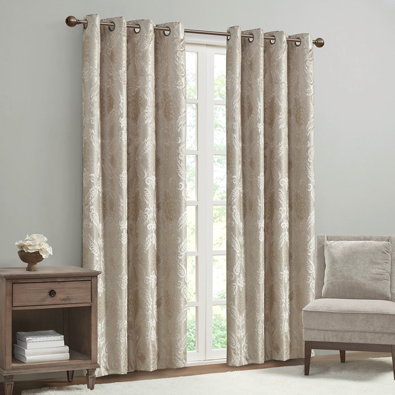 AMELIS KNITTED JACQUARD PANEL