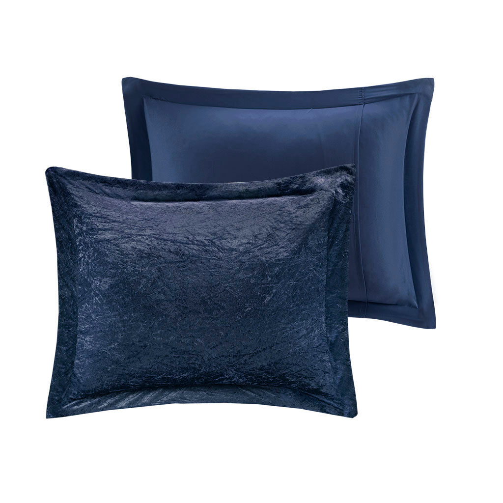 Intelligent Design Felicia Velvet Duvet Cover Set (KING /KING CAL)