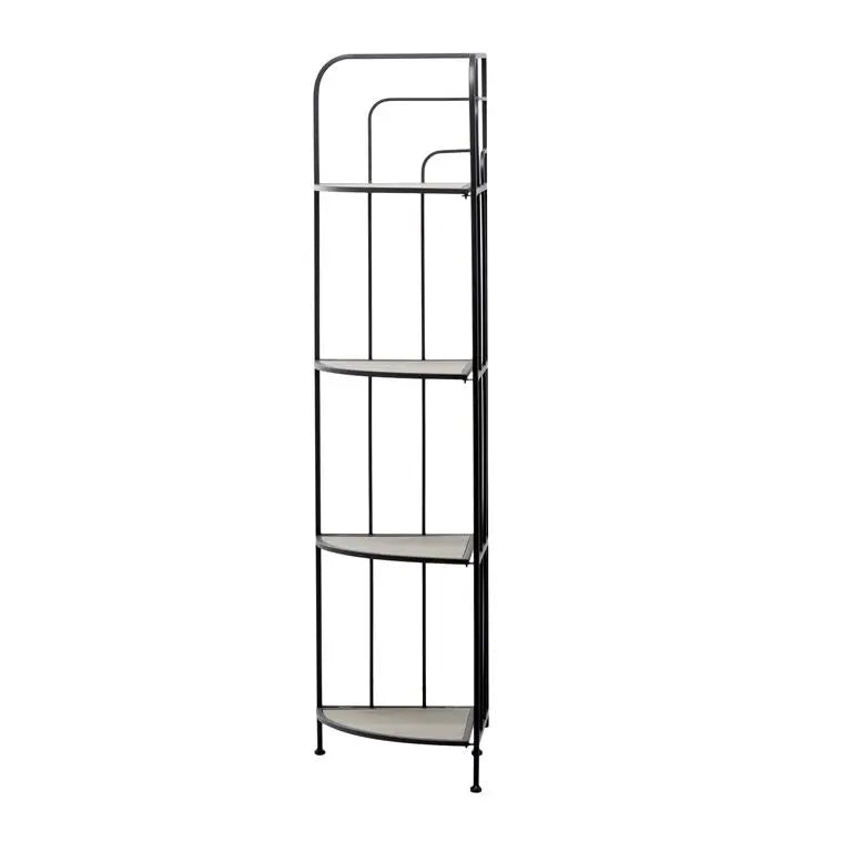 Black Metal Modern Bakers Rack