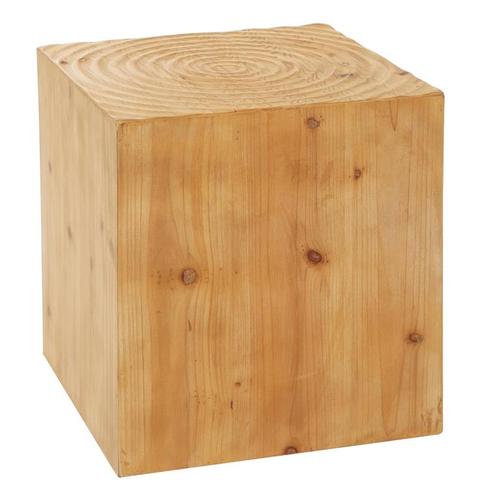 Brown Wood Intricately Carved Accent Table
89827