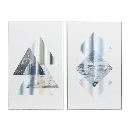Geometric Framed Wall Art