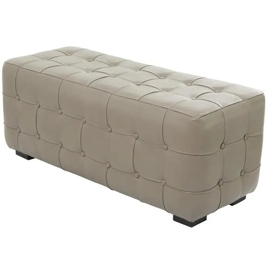 GREY OTTOMAN