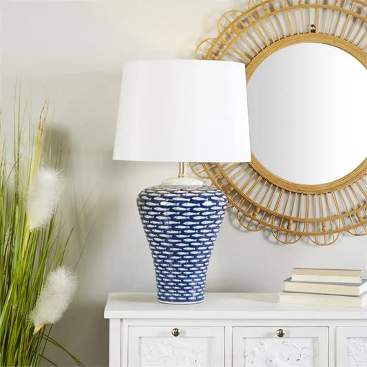 Dark Blue Ceramic Traditional