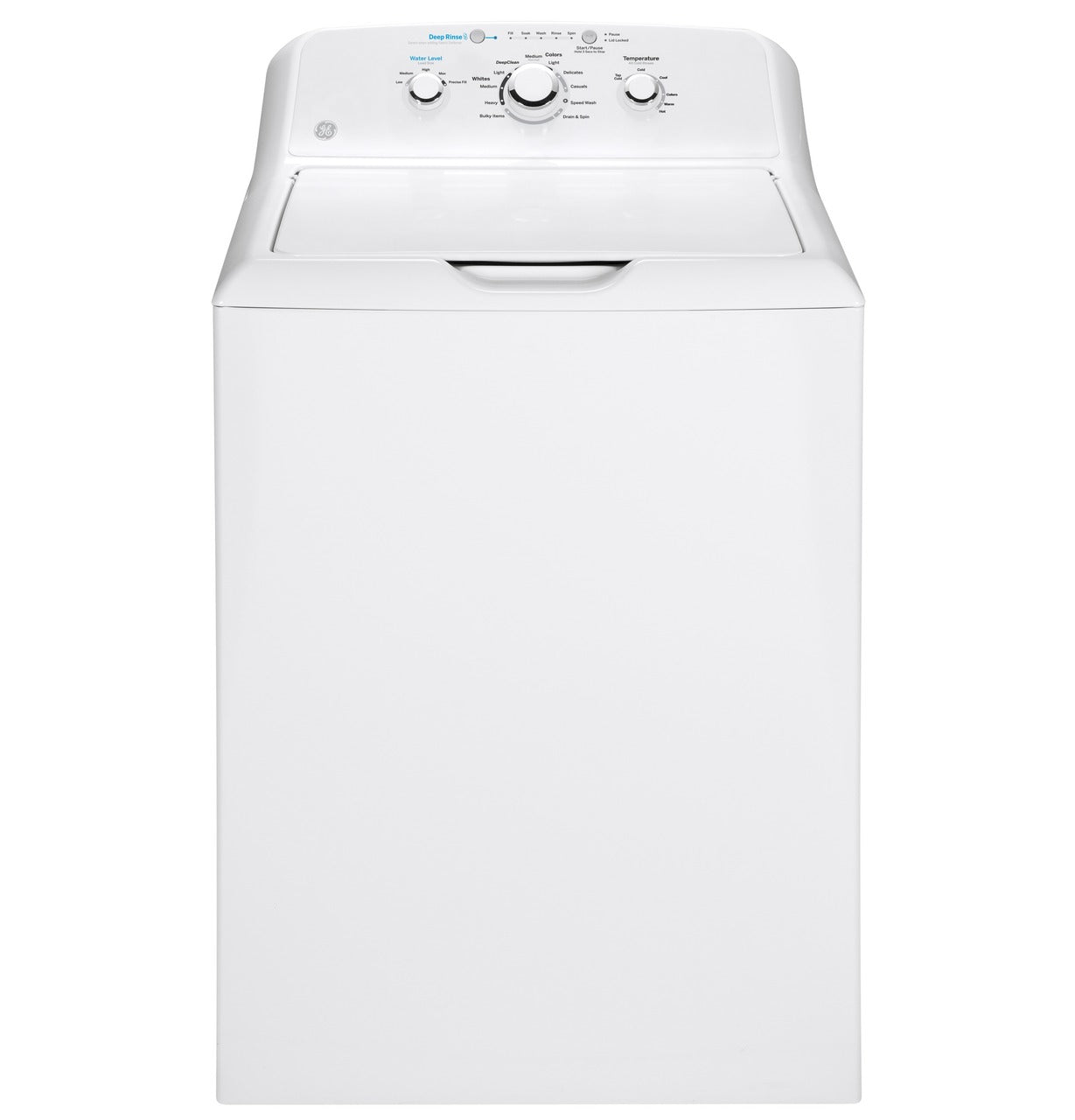 GE® ENERGY STAR® 4.4 cu. ft. stainless steel capacity washer GTW490ACJWS