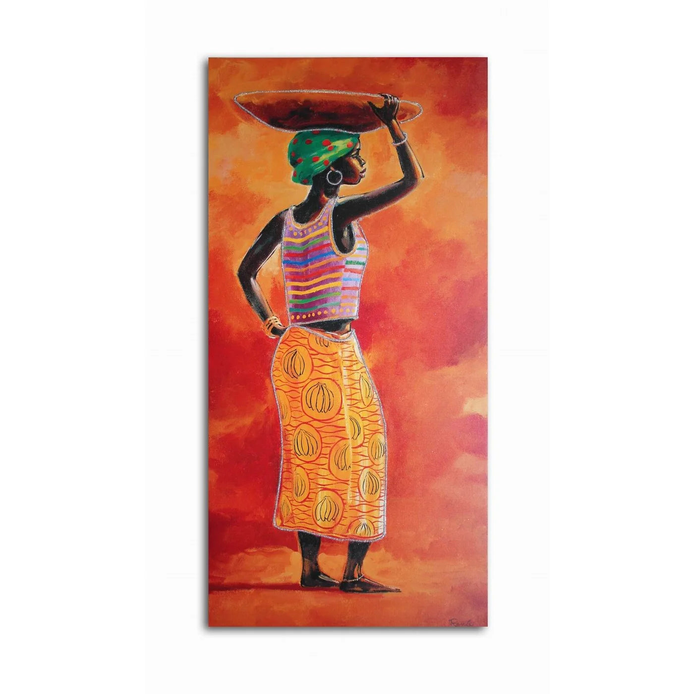 HAND PAINTED WALL ART