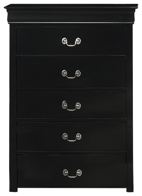 LOUIS PHILIP CHEST BLACK