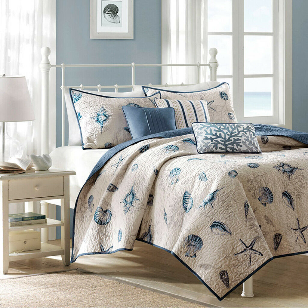 Madison Park Bayside Reversible Coverlet Set (KING )