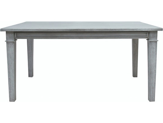 Savannah Wood and Wicker Dining Table