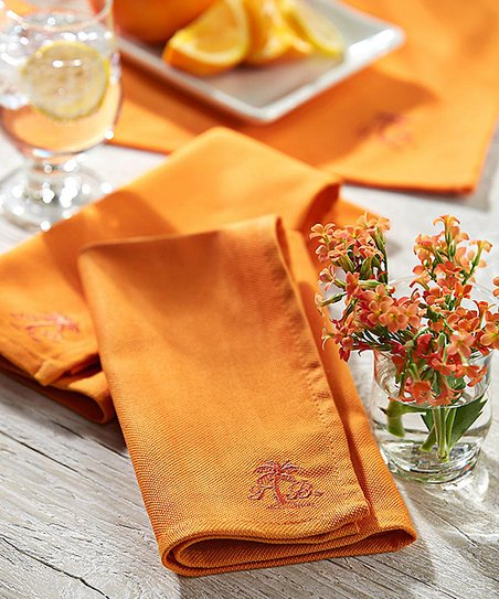 ORANGE NAPKIN