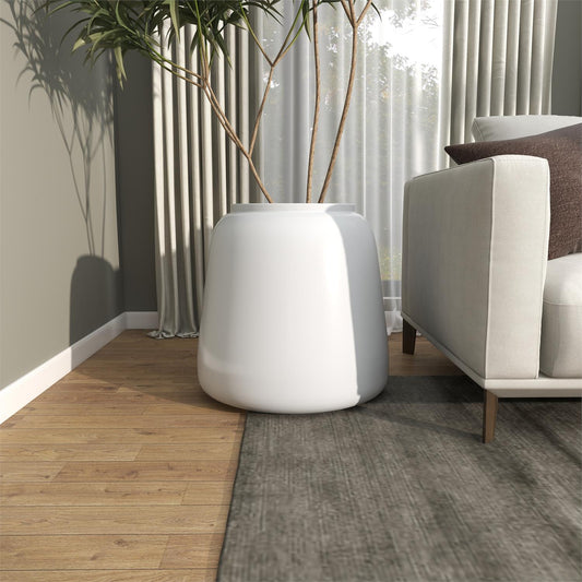 PS WHITE FLOOR VASE