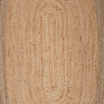 Jute Rug 5x7 Oval