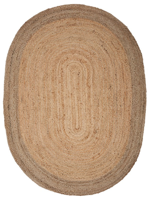 Jute Rug 5x7 Oval