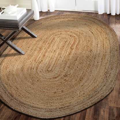 Jute Rug 5x7 Oval