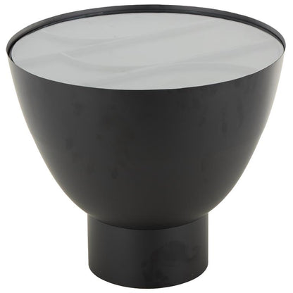 Black Metal Geometric coffee and side