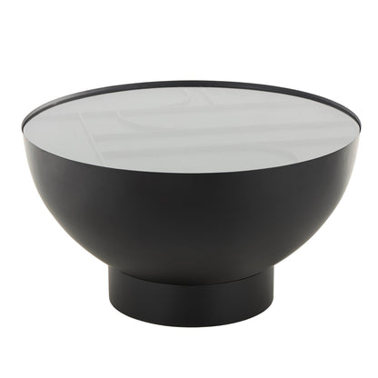 Black Metal Geometric coffee and side