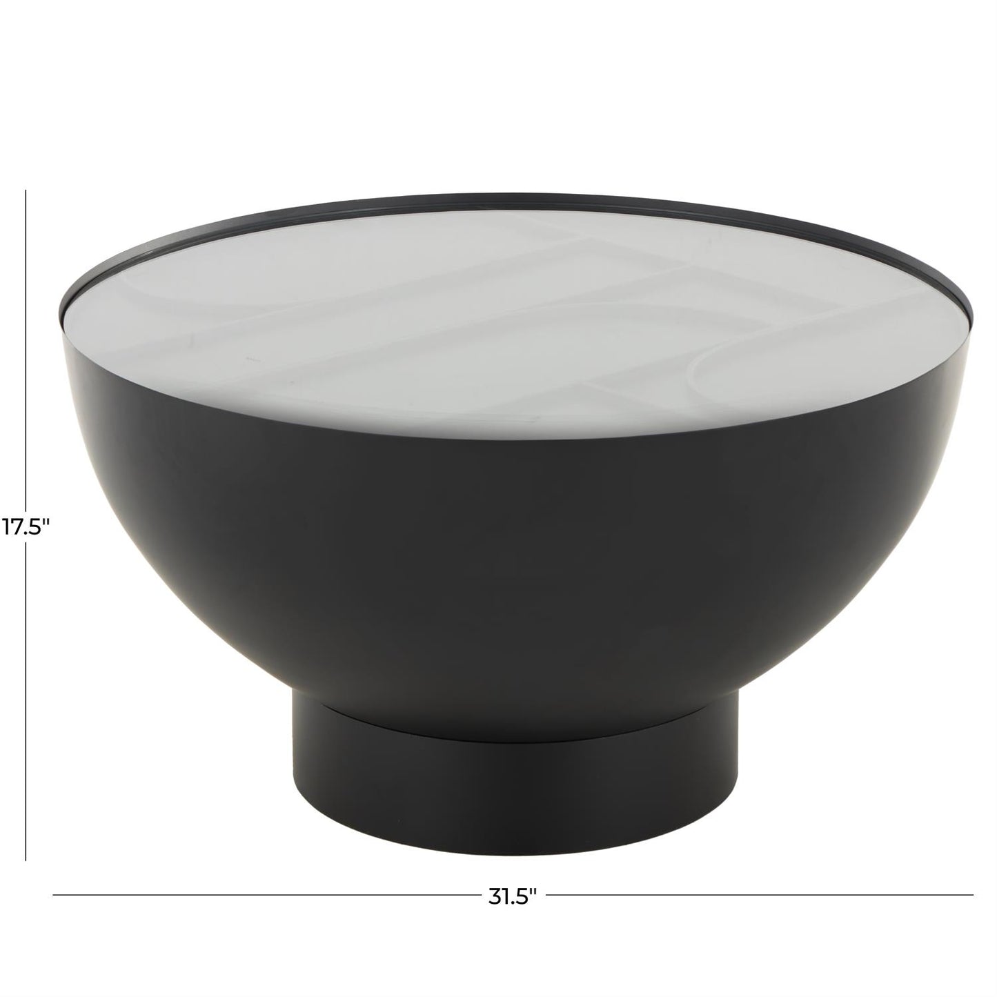 Black Metal Geometric coffee and side