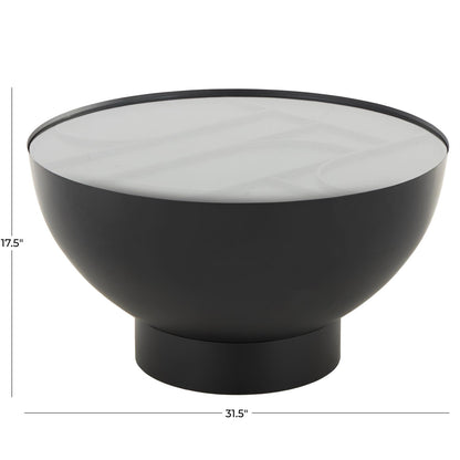 Black Metal Geometric coffee and side