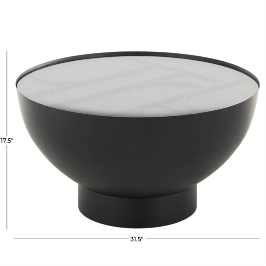 Black Metal Geometric coffee and side