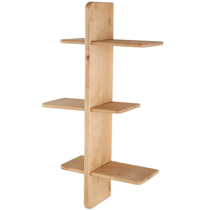 Wood Handmade 8 Shelf Room Wall Shelf